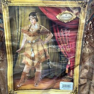 Full Indian Maiden plus size Halloween costume